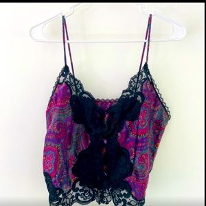 Victoria's Secret Vintage Paisley Lace Camisole